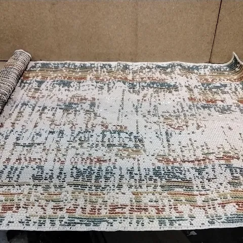 BRAND NEW PACO HOME MULTICOLOURED MURCIA RUG SIZE 80CM X 150CM