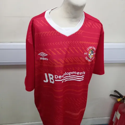 LUTON TOWN FOOTBALL CLUB JERSEY SIZE XL 