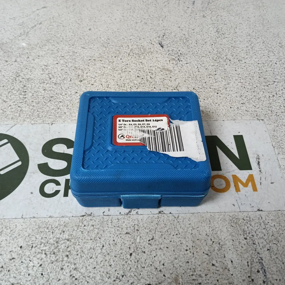 ETORX SOCKET SET 14 PIECE IN HARD CASE