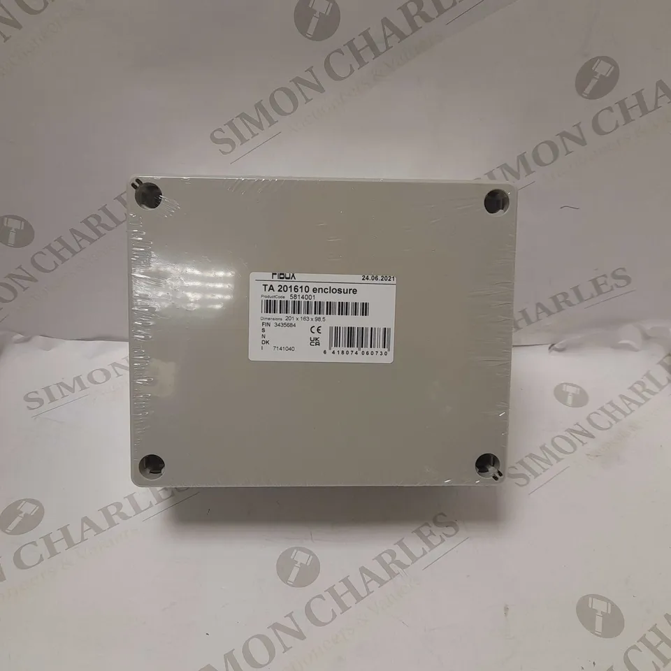 BOX OF APPROX 15 FIBOX TA201610 GREY ABS COVER 201 X 163 X 98MM