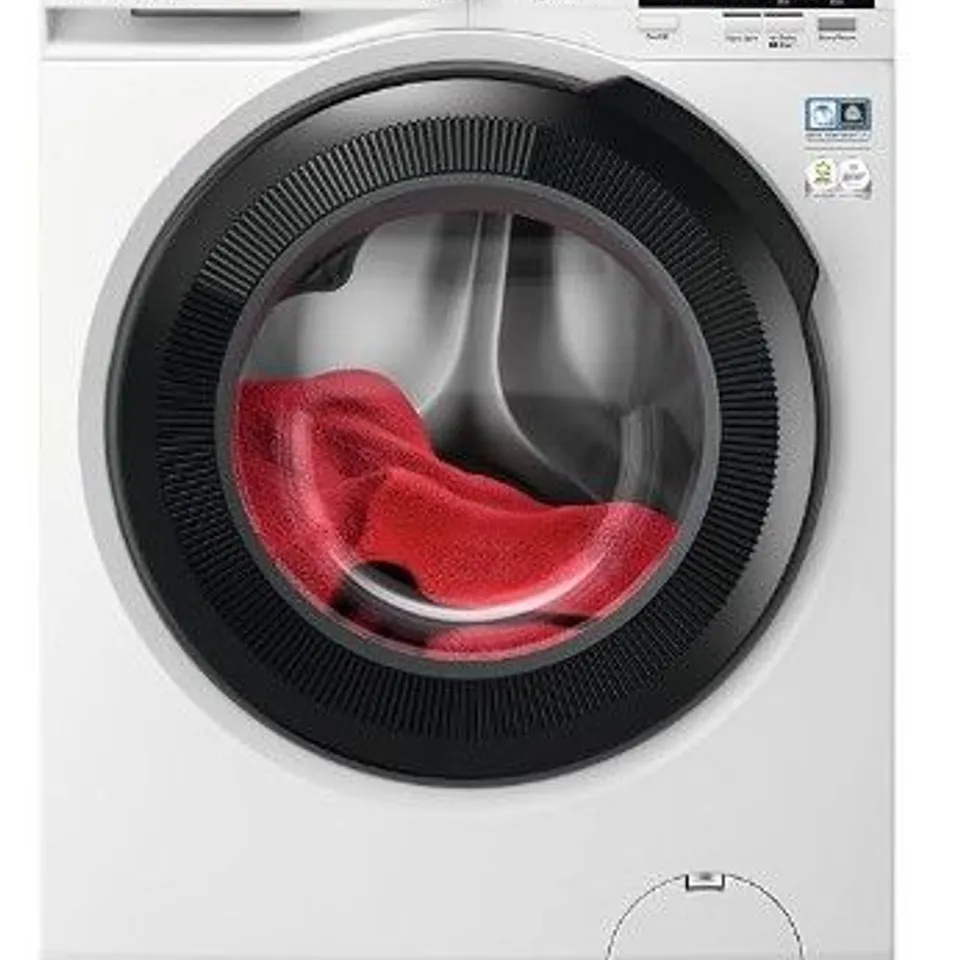AEG 6000 SERIES WASHING MACHINE LFR61944AD, PROSENSE FREESTANDING WASHING MACHINE, WIFI CONNECTED, 9KG LOAD, 1400RPM SPIN, ENERGY CLASS A, WHITE