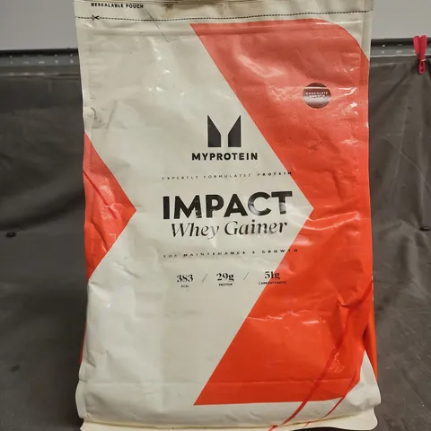 MYPROTEIN IMPACT WHEY GAINER – CHOCOLATE SMOOTH