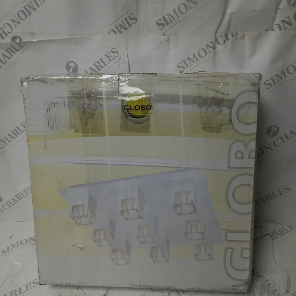 GLOBO AMOENA 9 LIGHT SEMI-FLUSH CEILING LIGHT