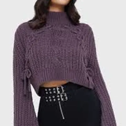 BRAND NEW BAGGED KILLSTAR HEXLORE SWEATER IN PURPLE - XL