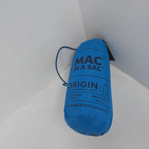 MAC IN A SAC ORIGIN 2 ADULT PACKABLE JACKET – OCEAN BLUE, XXXL