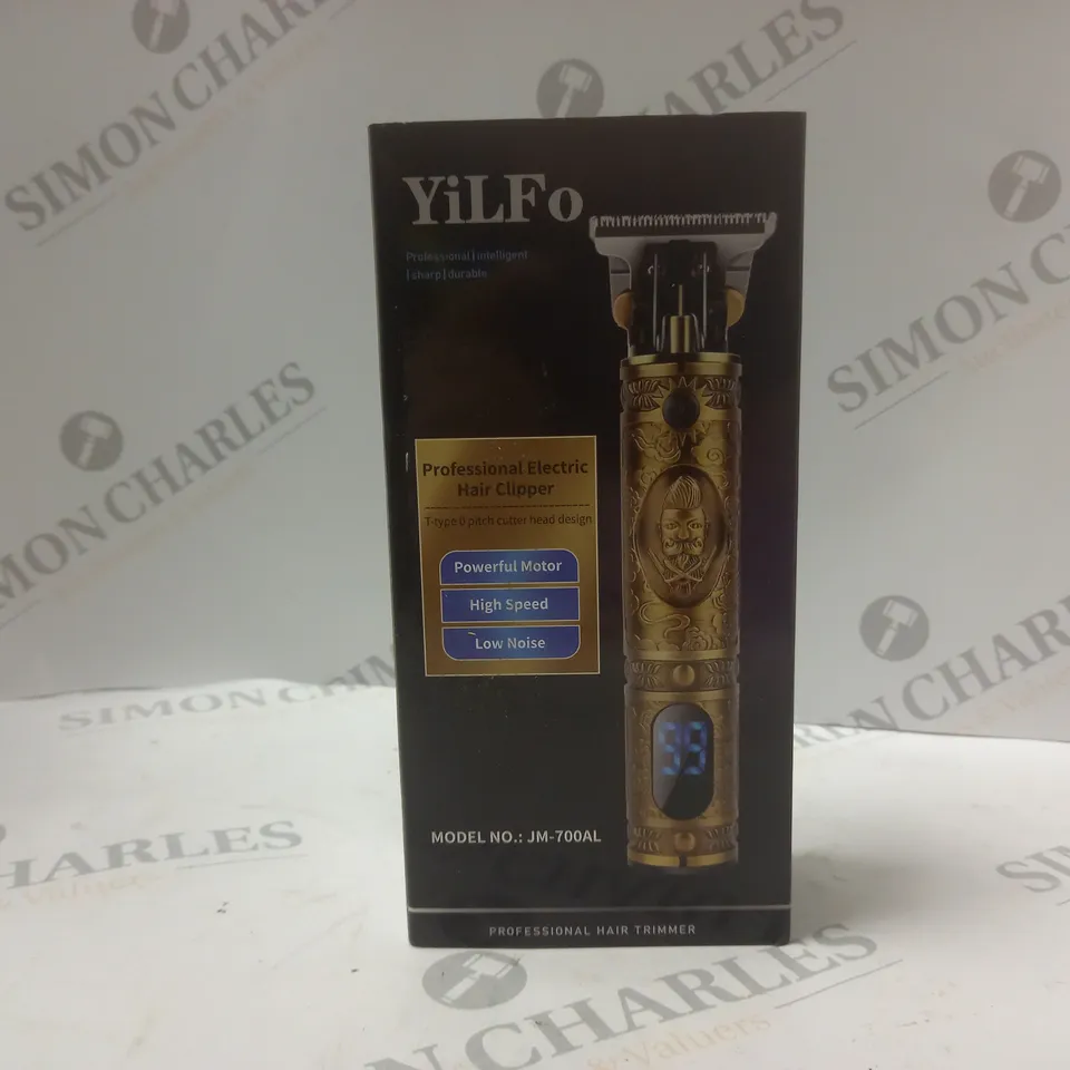 BOXED YOLFO PROFESSIONAL ELECTRIC HAIR CLIPPER (JM-700AL)
