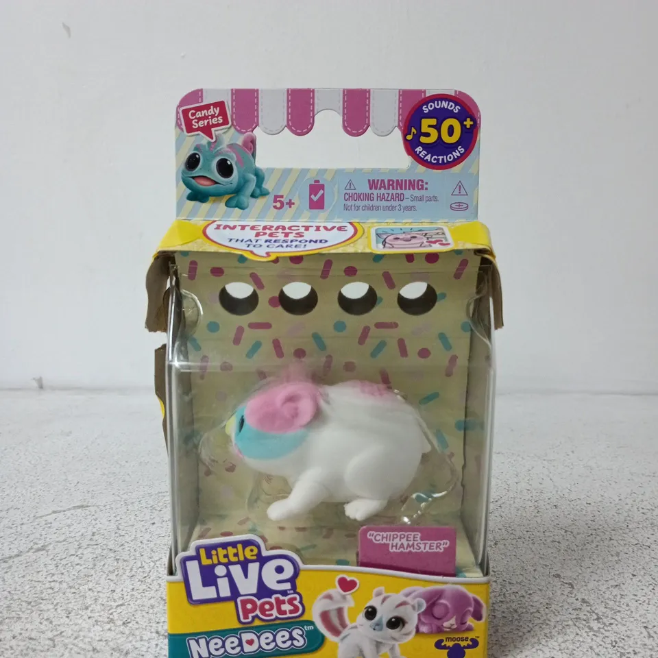 LITTLE LIVE PETS NEEBEES CHIPPEE HAMSTER  – BOXED