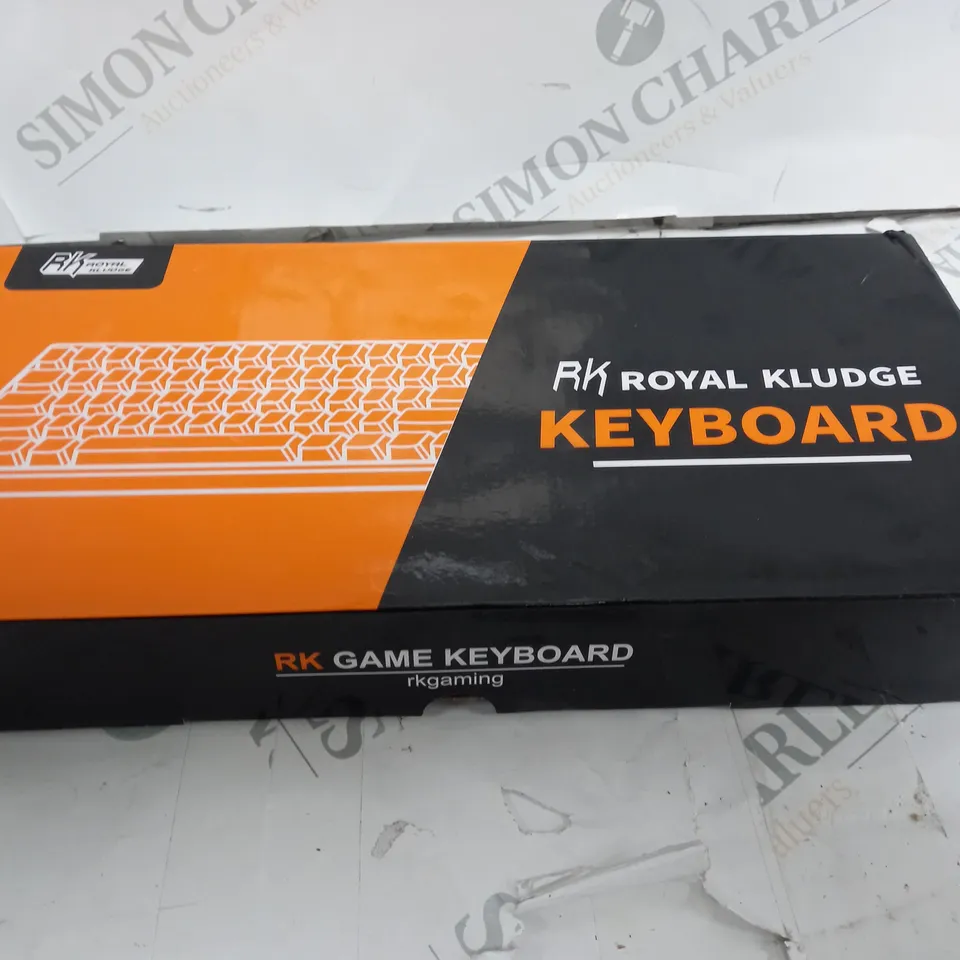 BOXED ROYAL KLUDGE GAMING KEYBOARD