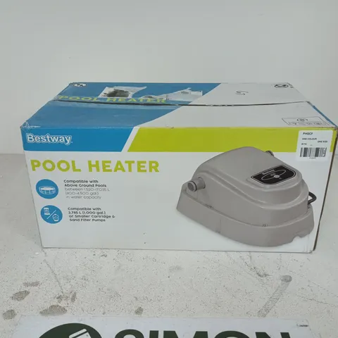 BOXED BESTWAY FLOW CLEAR POOL HEATER