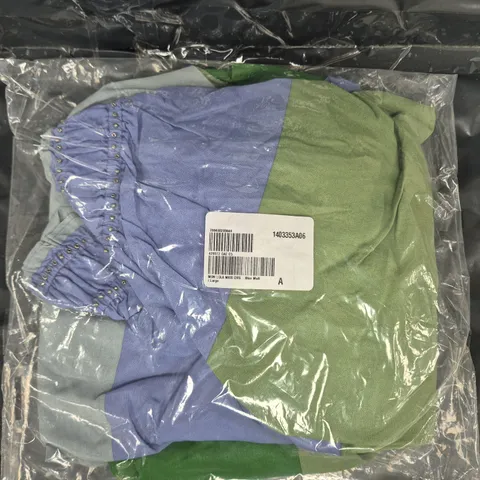 SEALED MONSOON LOLA MAXI DRESS IN BLUE/GREEN SIZE LARGE