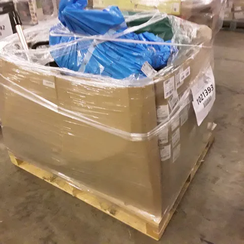 PALLET OF APPROXIMATELY ASSORTED HOUSEHOLD & ELECTRICAL ITEMS INCLUDING