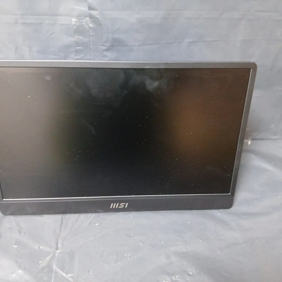 MSI PRO MP161 E2U - 15.6IN - FHD IPS - 60HZ - PORTABLE MONITOR - BLACK