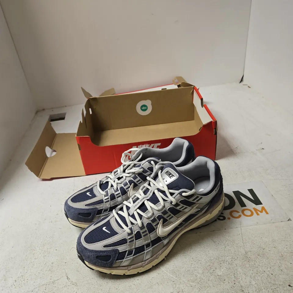 NIKE P-6000 THUNDER BLUE/SAIL-IVORY SNEAKERS – UK 9.5 (US 10.5)