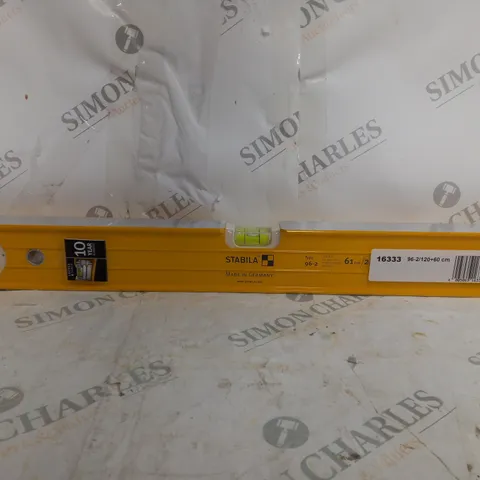STABILA SPIRIT LEVEL - 61CM 