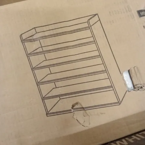 BOXED NEO WHITE SHELVING UNIT