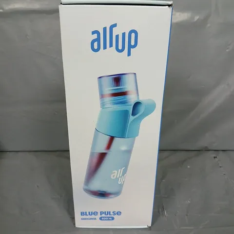 SEALED AIRUP WATER BOTTLE IN BLUE PULSE 600ML