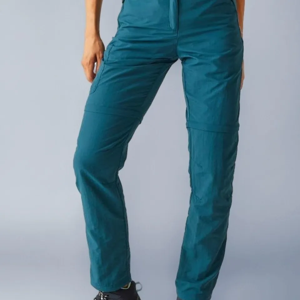 REGATTA - CHASKA II ZIP OFF TROUSERS WOMEN - ZIP OFF TROUSERS WOMEN MOROCCAN BLUE SIZE 10