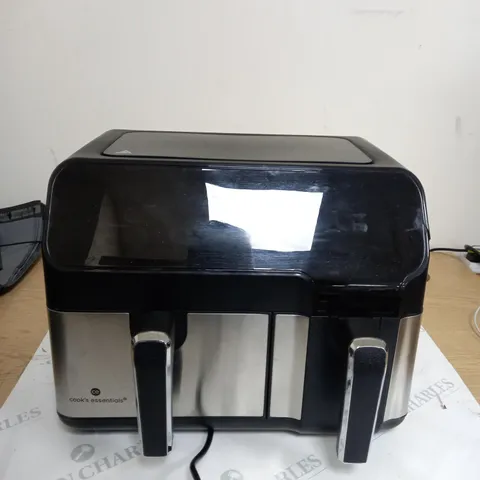COOK'S ESSENTIALS 7.7L DUAL AIR FRYER