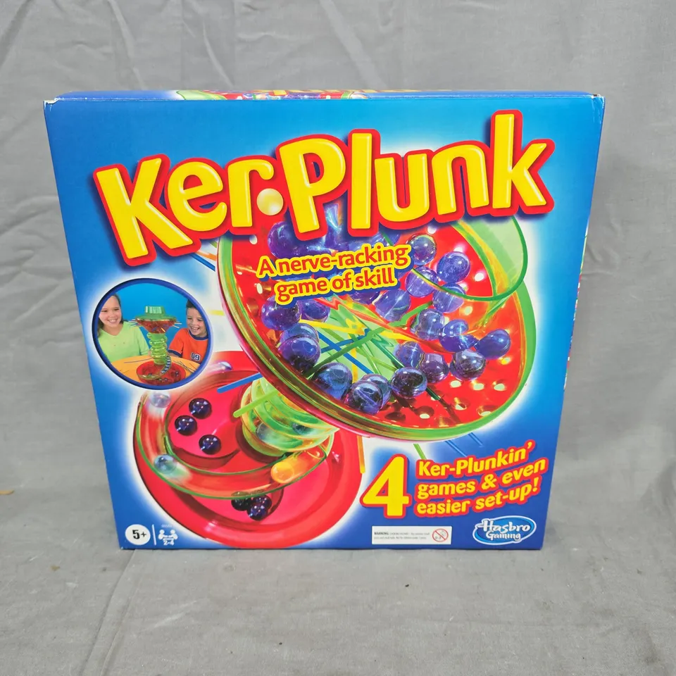 BOXED KERPLUNK GAME FROM HASBRO GAMING RRP £19.99