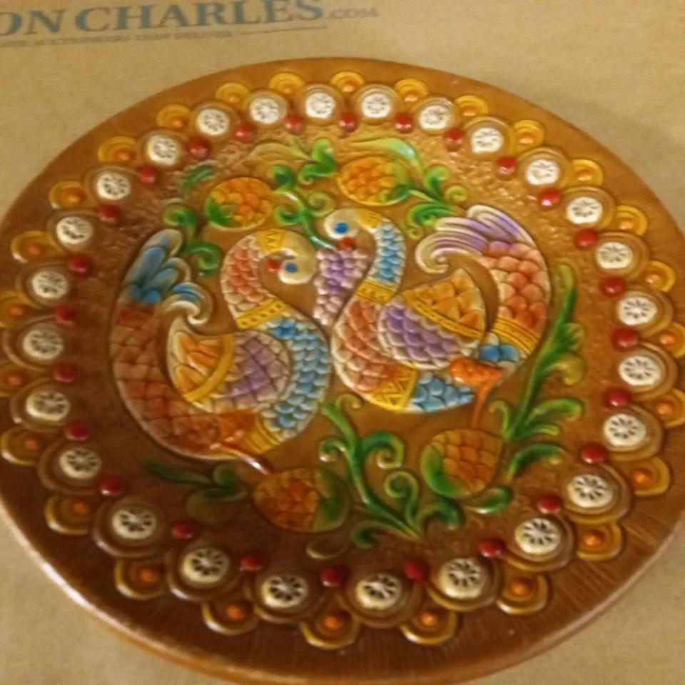 DECORATIVE SPANISH PLATE