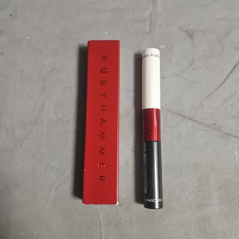 BOXED RUBY HAMMER MASCARA & BROW DUO – BLACK/CLEAR (2‑IN‑1)