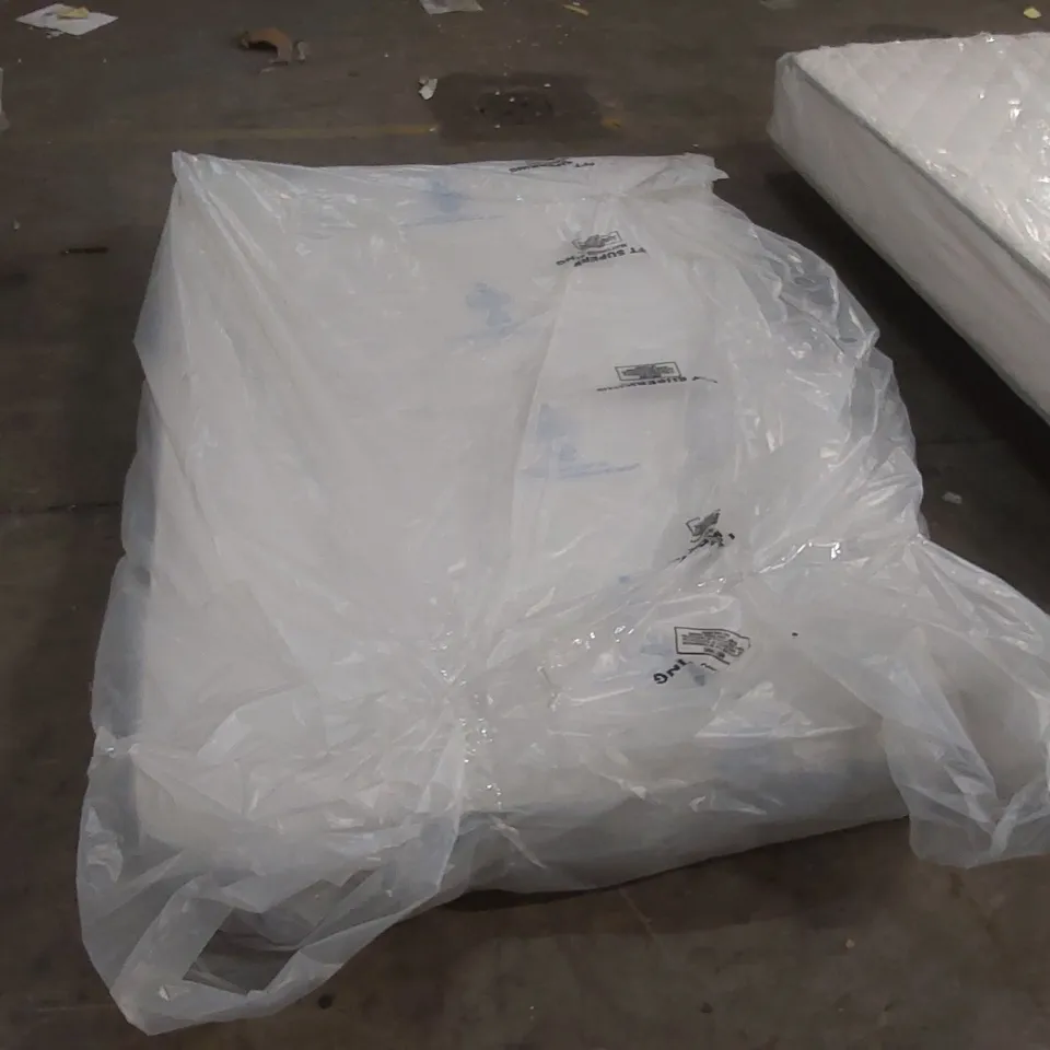 QUALITY BAGGED ADAMINE SERENITY COIL SPRING AND COMFORT FOAM HYBRID MATTRESS - 4' SMALL DOUBLE