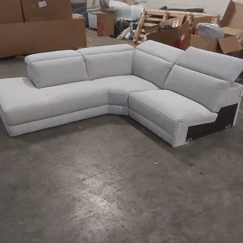 DANETTI SERENE LEFT HAND CORNER CHAISE FABRIC SOFA - INCOMPLETE 