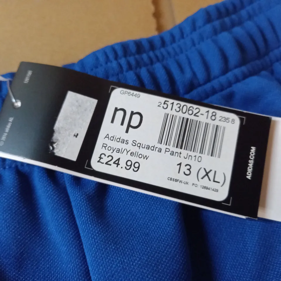 ADIDAS TRACK PANTS - 13 (XL)