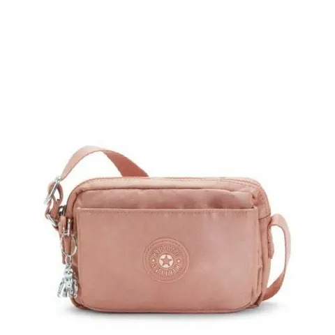 KIPLING OLYA MINI CROSSBODY BAG - CRYSTAL CORAL