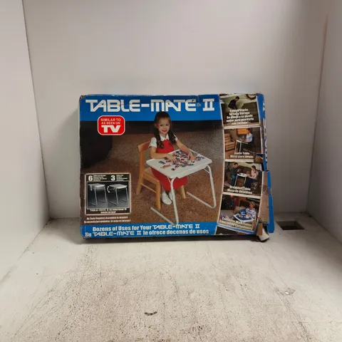 TABLE-MATE II PORTABLE FOLDING TABLE β BOXED