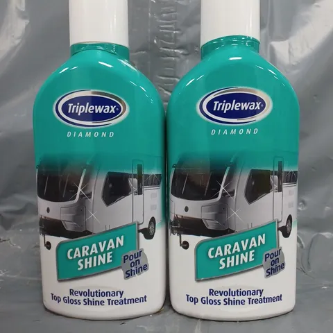 BOX OF APPROXIMATELY 6 TRIPLEWAX DIAMOND CARAVAN SHINE (1LITRE BOTTLES) - COLLECTION ONLY