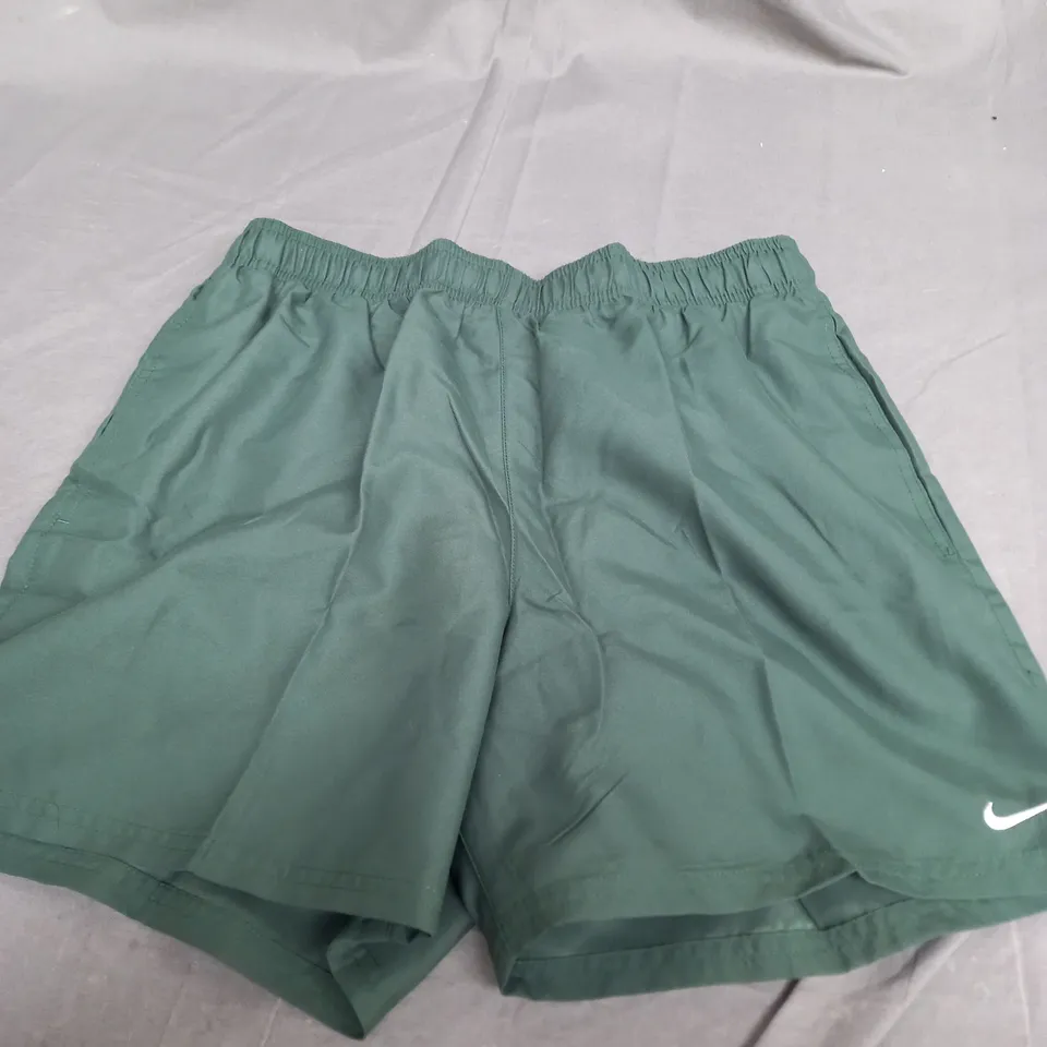 NIKE SWIM SHORTS IN KHAKI - MEDIUM