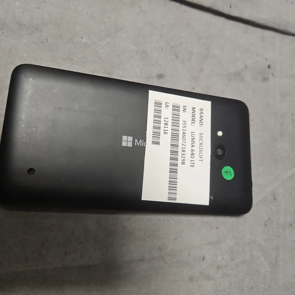 MICROSOFT LUMIA 650 LTE SMARTPHONE – BLACK WONT CHARGE 