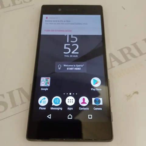 SONY XPERIA MOBILE PHONE