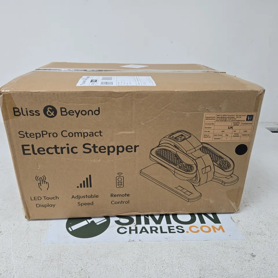 BLISS & BEYOND STEPPRO COMPACT ELECTRIC STEPPER (BOXED)