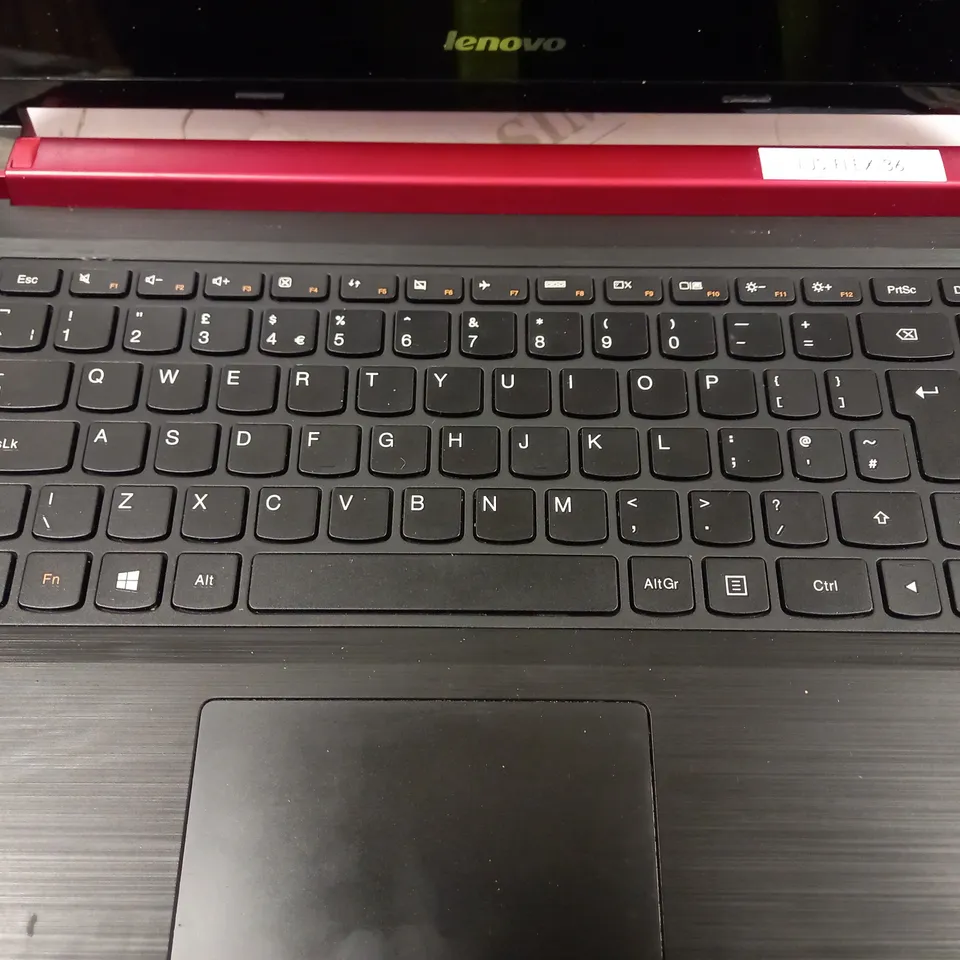 LENOVO FLEX 2-14 LAPTOP IN RED