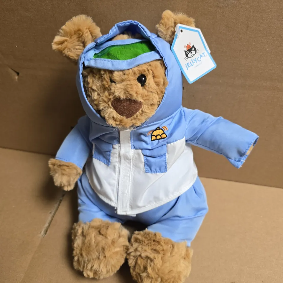 JELLYCAT BARTHOLOMEW BEAR SNOW SUIT PLUSH TOY