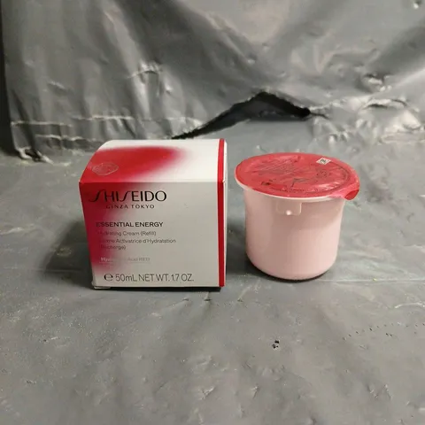 BOXED SHISEIDO ESSENTIAL ENERGY HYDRATING CREAM REFILL 50ML