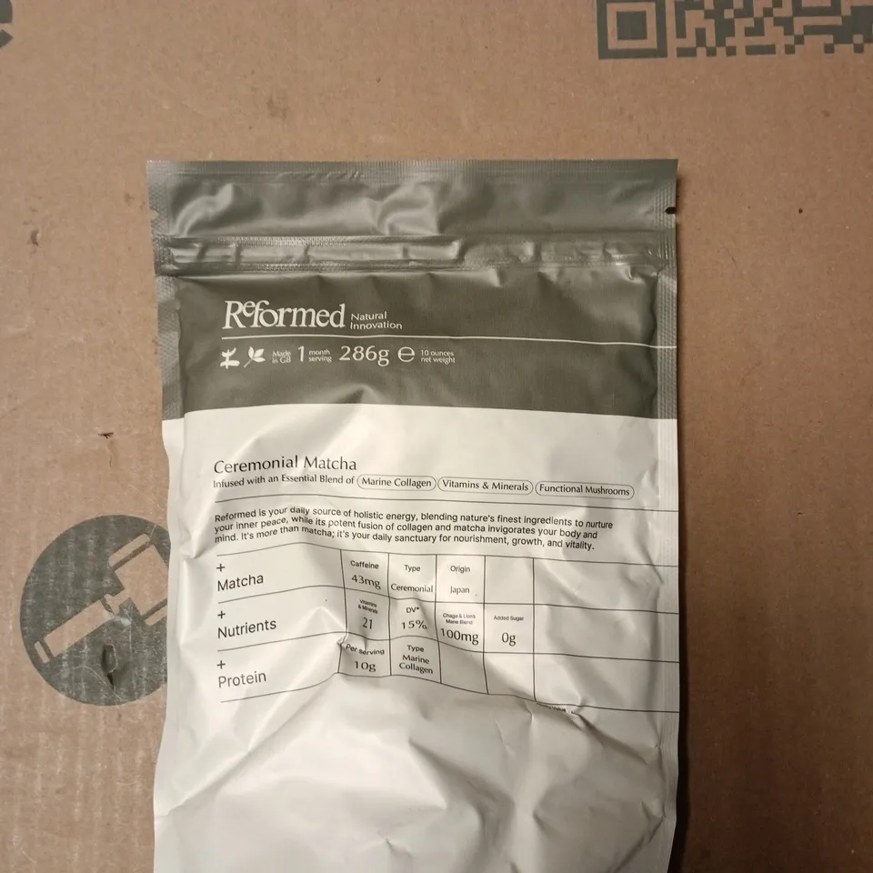 REFORMED CEREMONIAL MATCHA 286G – MARINE COLLAGEN, VITAMINS & MINERALS, FUNCTIONAL MUSHROOMS