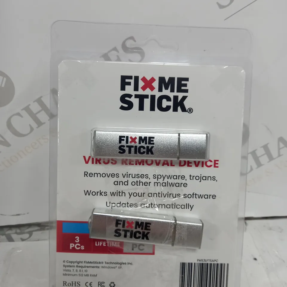 2 X FIX ME STICK VIRUS REMOVAL DEVICE