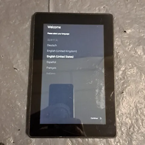 UNBOXED AMAZON TABLET 