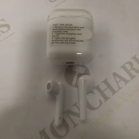 TECH TRUE WIRELESS EARPHONES & CHARGING CASE