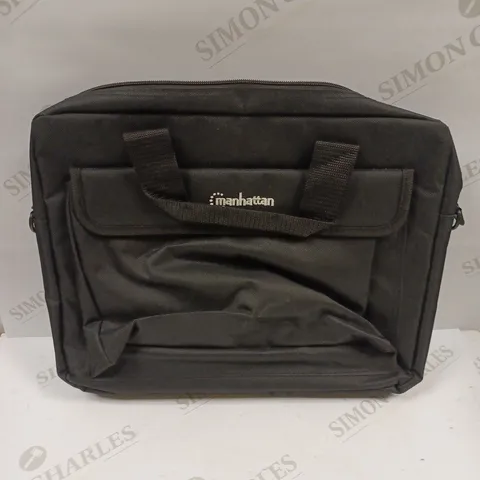 BOX OF 7 ASSORTED LAPTOP CARRY BAGS TO INCLUDE DELL, TARGUS, MANHATTAN ETC 