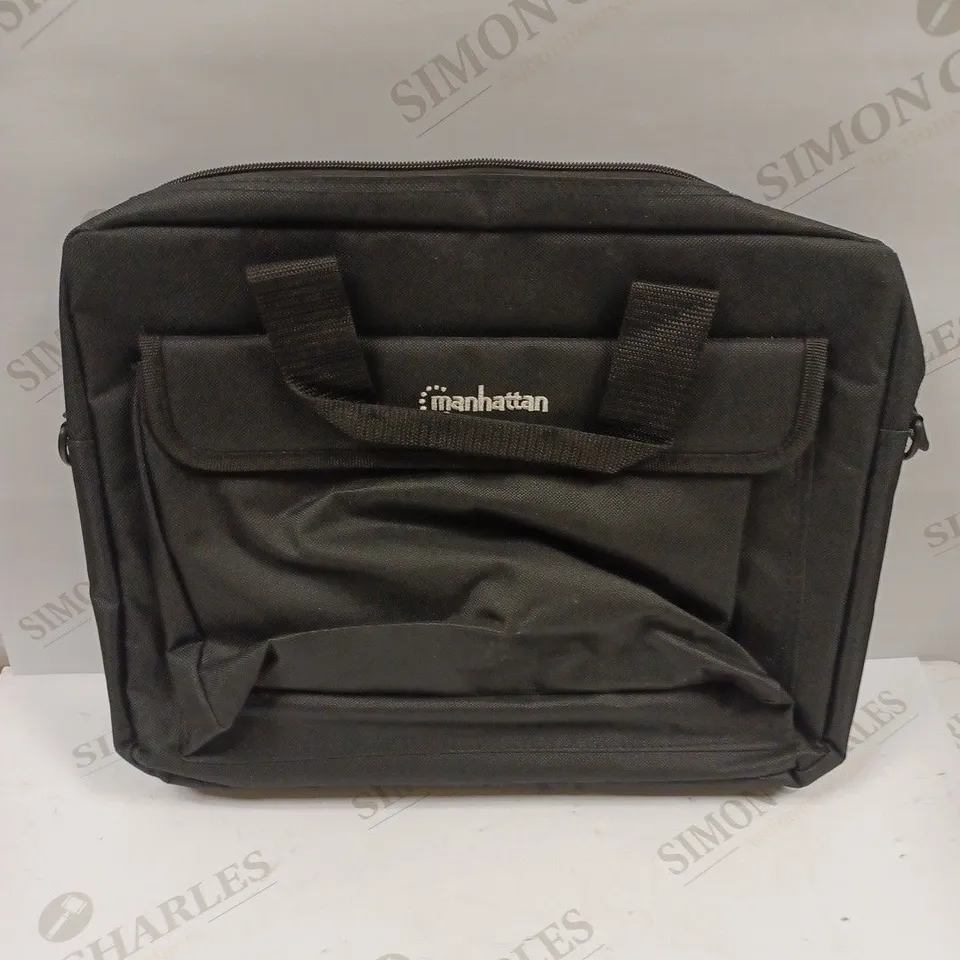 BOX OF 7 ASSORTED LAPTOP CARRY BAGS TO INCLUDE DELL, TARGUS, MANHATTAN ETC 