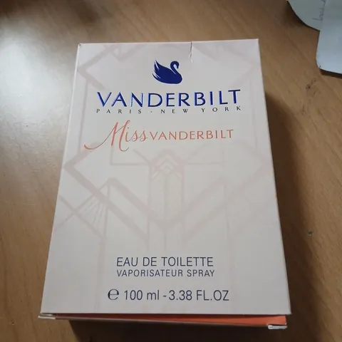 BOXED VANDERBILT MISS VANDERBILT EAU DE TOILETTE 100ML