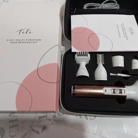 BOXED TILI 5-IN-1 MULTI-FUNCTIONAL HAIR REMOVAL KIT