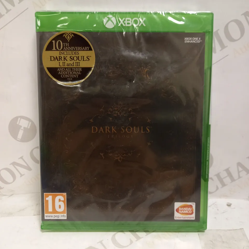 SEALED XBOX ONE/XBOX SERIES X DARK SOULS TRILOGY 10TH ANNIVERSARY EDITION GAME