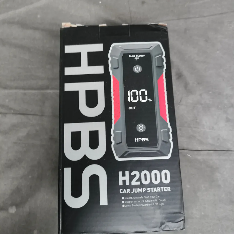HPBS H2000 CAR JUMP STARTER 