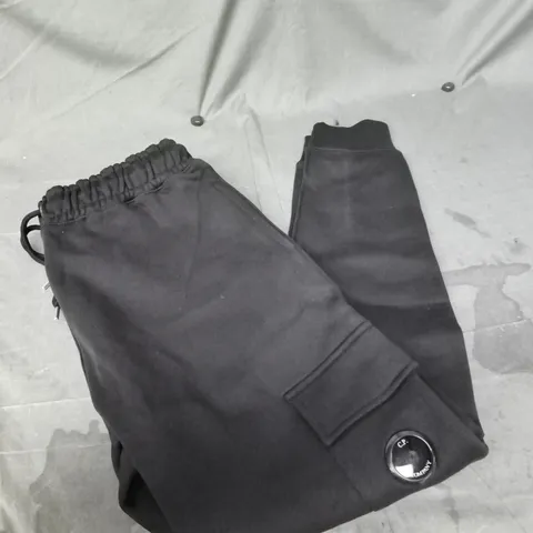 CP COMPANY BLACK JOGGERS SIZE L