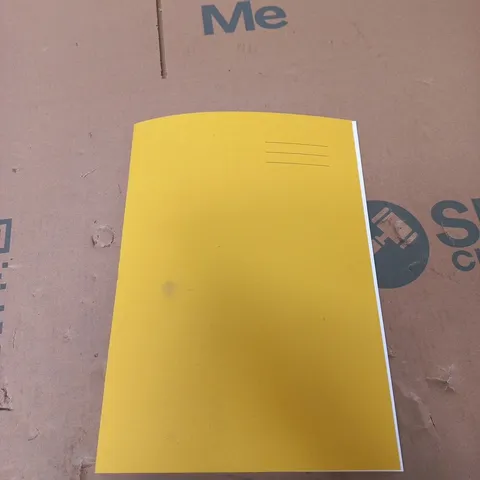 BOX OF 50X 24 PAGE YELLOW ART BOOK(BRAND NEW) (PLAIN PAGES)